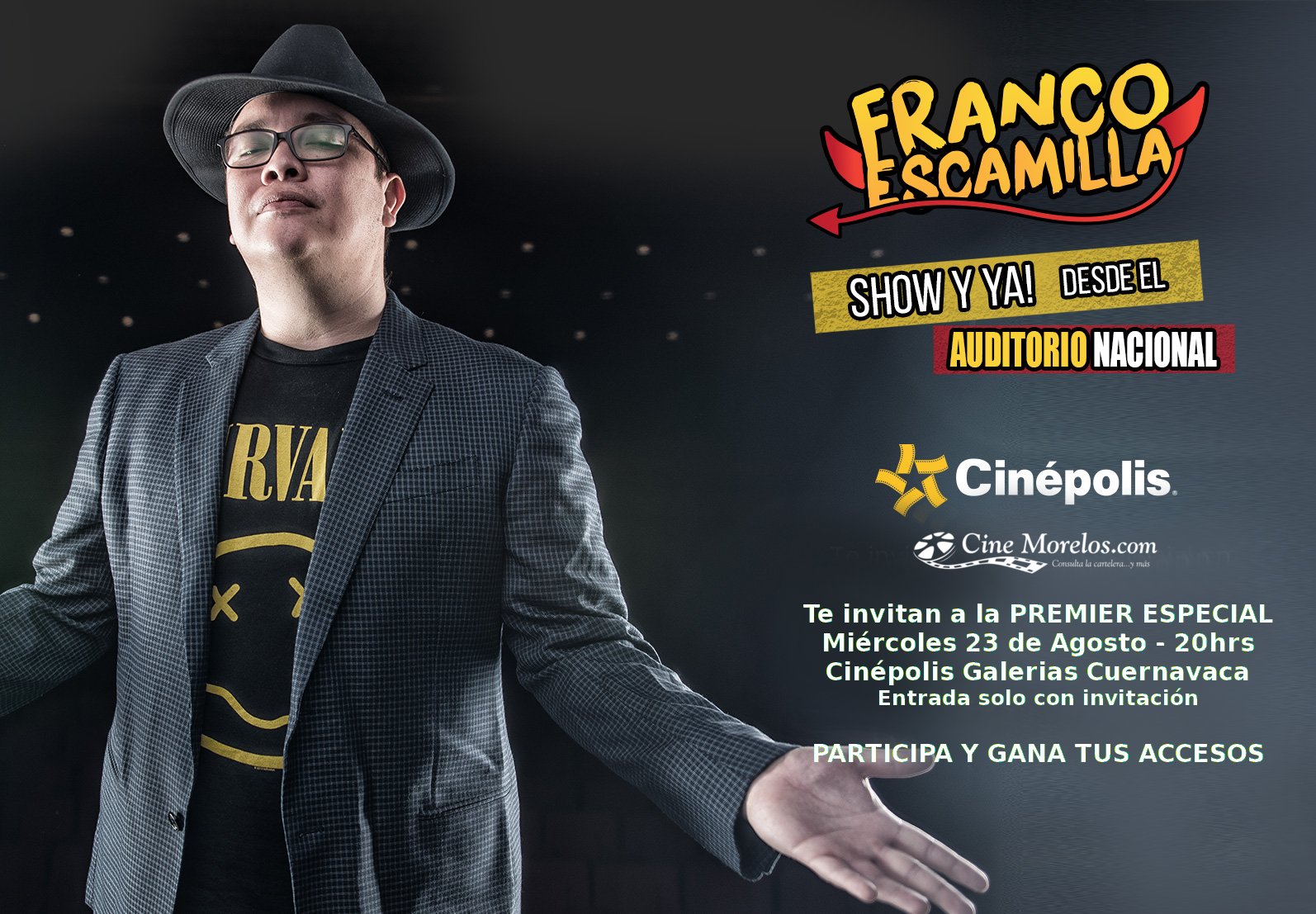 franco escamilla pelicula show cine