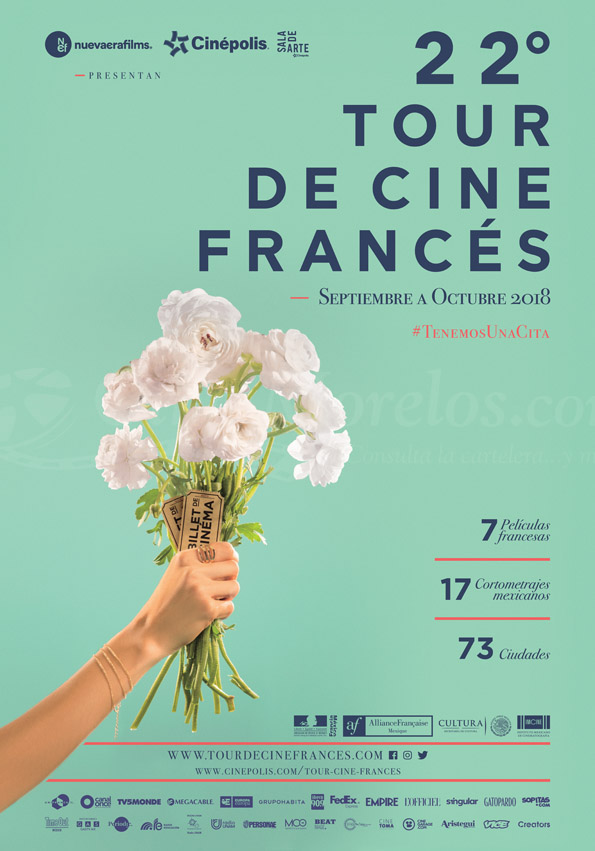 22 tour cine frances poster